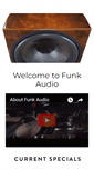 Mobile Screenshot of funkaudio.ca